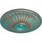 Ekena Millwork Modena Ceiling Medallion (Fits Canopies up to 5 1/4"), 23 1/2"OD x 3 1/2"P, Copper Green Patina CM23MOCGS - alternate 2